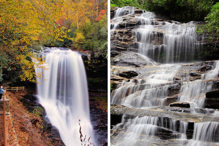 Silver Run Falls, Cashiers, NC | Waterfall, Blue ridge 