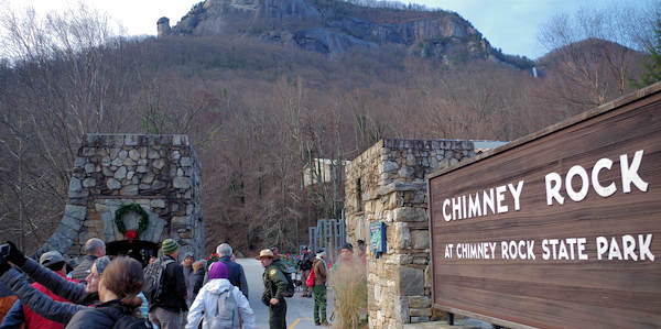 Chimney Rock State Park First Day Hike