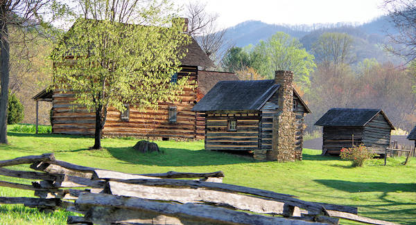 Weaverville Vance Birthplace