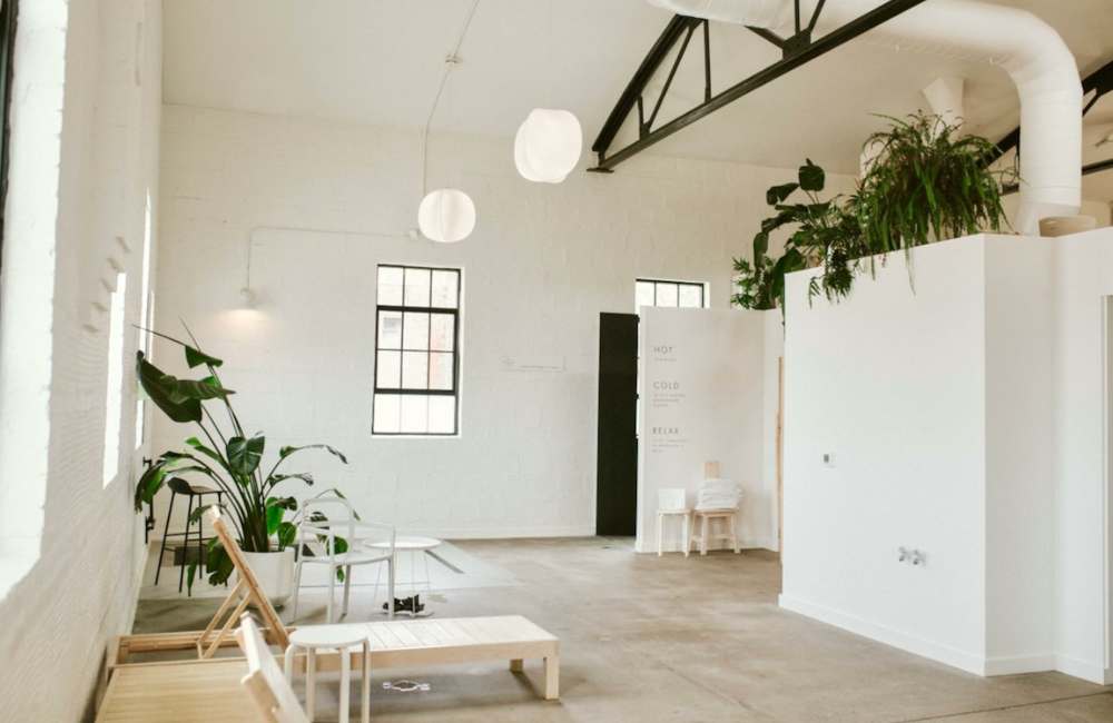 Sauna House interior