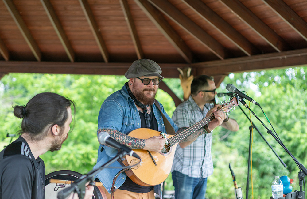 live music at Flame Azalea Festival