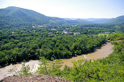 River view from Lover's Leap Hike