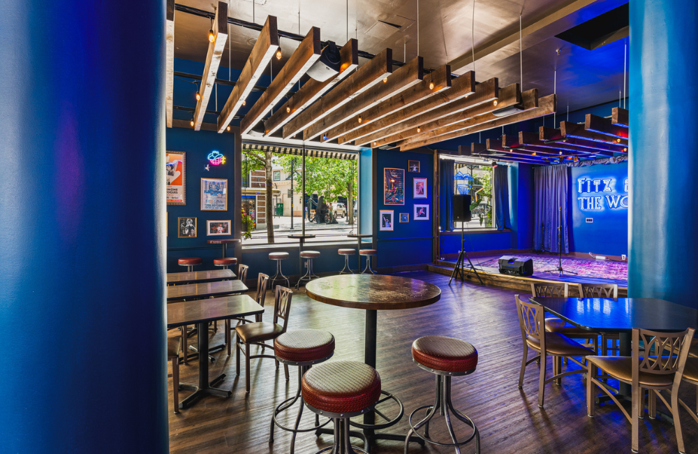 Bar at Fitz and the Wolfe