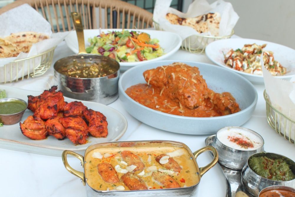 Andaaz menu options