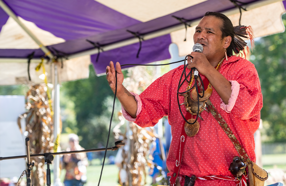 Cherokee storyteller