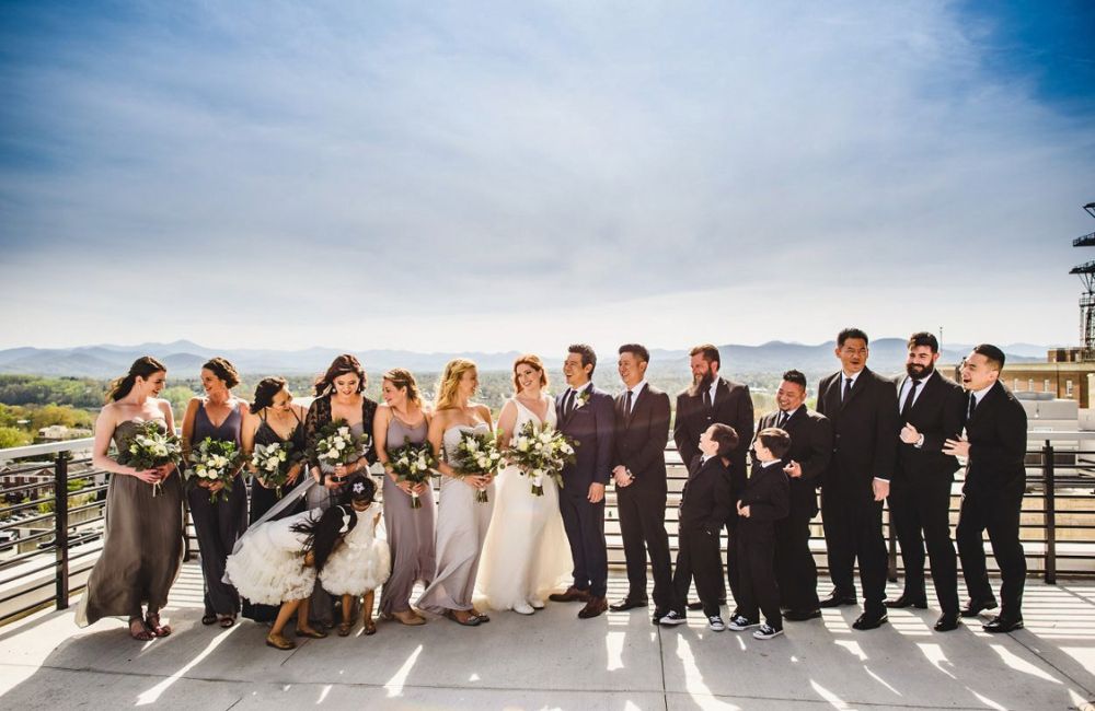 Hemingways Cuba Rooftop Wedding Photo