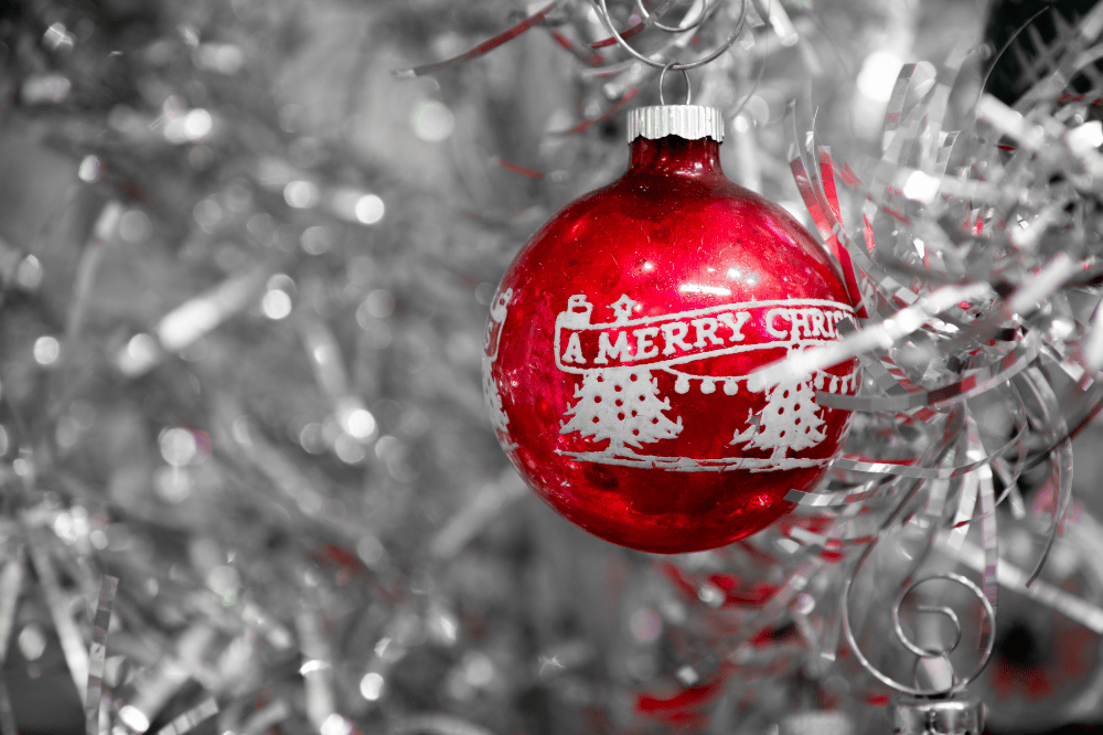 aluminium ornament and tree