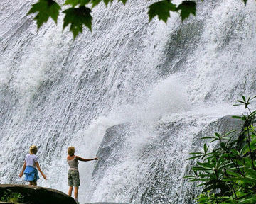 Waterfalls near Asheville