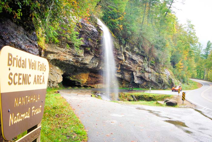 Bridal Veil Falls Cashiers