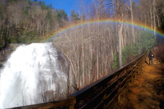 Rainbow Falls NC