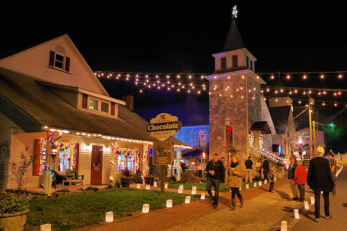 best christmas towns to visit in nc