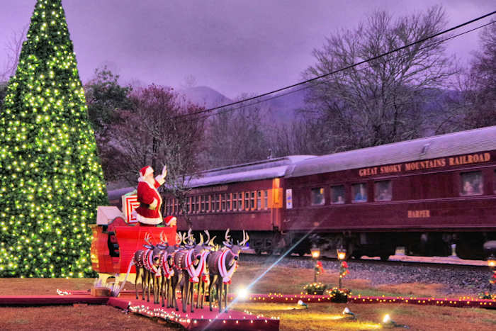 Polar Express Train, North Carolina Mountains