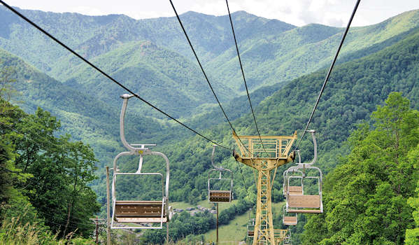 Ghost Town Chair Lift