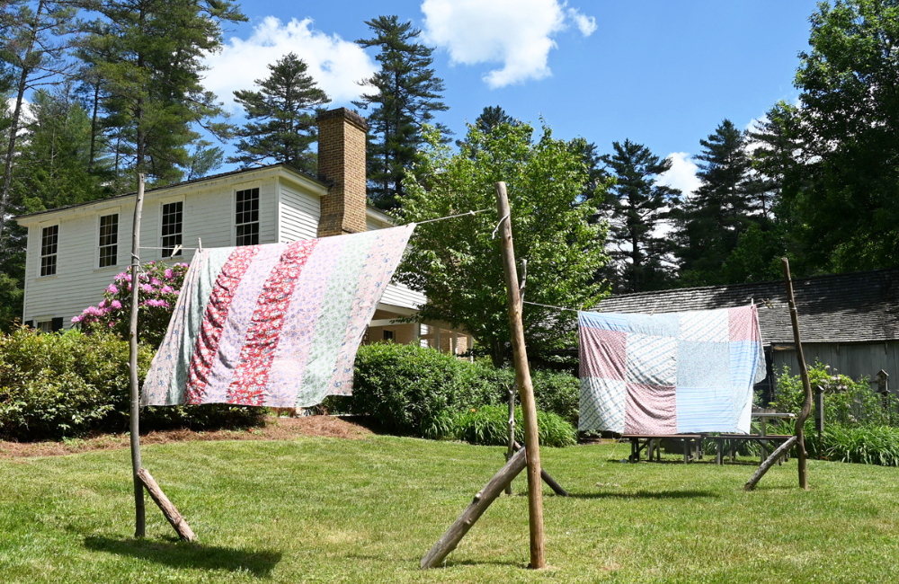 Cashiers Historical Society Airing of the Quilts - courtesy Plateau Daily News