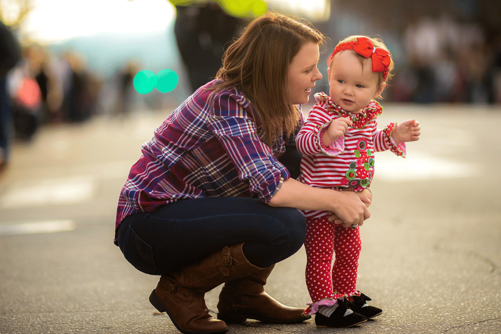 Brevard Holiday Moments - mother and child