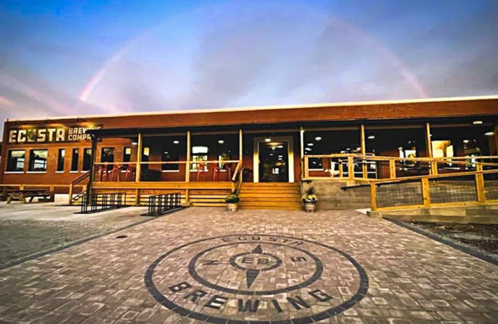 Exterior entrance of Ecusta Brewing 