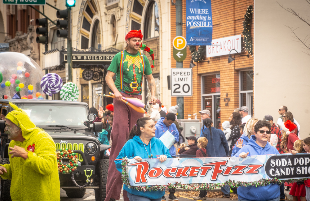 Fun costumes in the parade