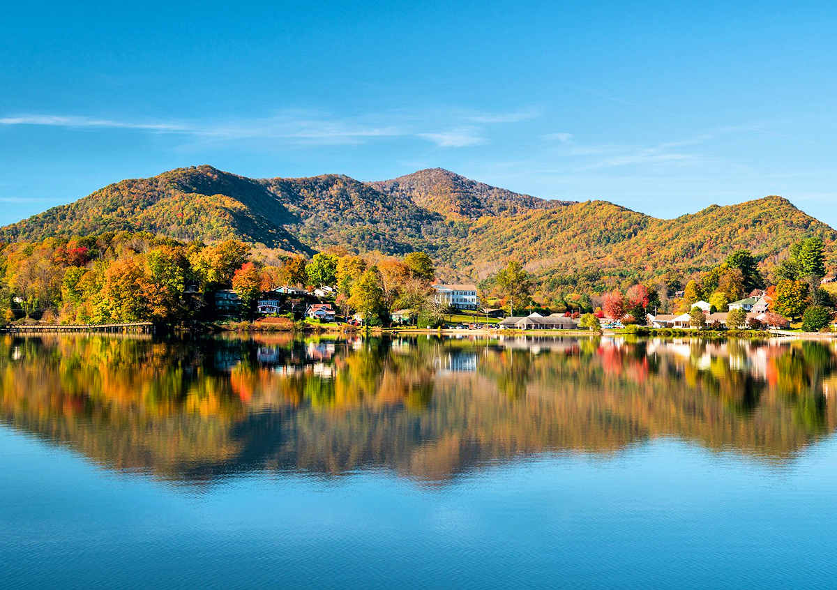 Lake Junaluska fall views