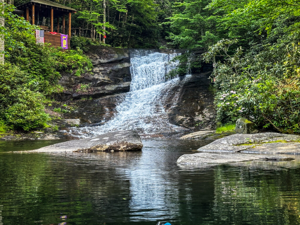 Lake Glenville Waterfall