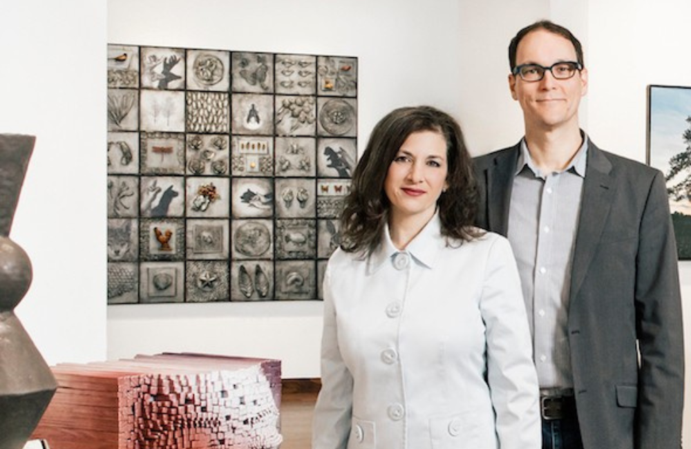 Momentum Gallery owners Jordan and Shifra