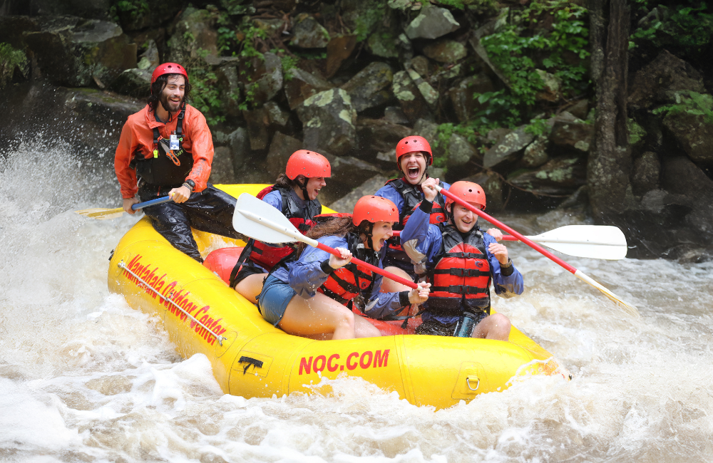 Nantahala Outdoor Center offers whitewater rafting