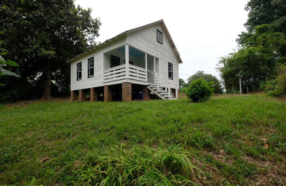 View of Nina Simone's childhood home in Tryon NC
