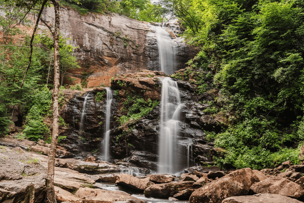 High Falls in Jackson County NC