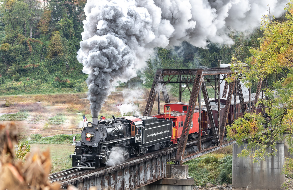 Tuckaseegee River Train Excursion Bryson City NC