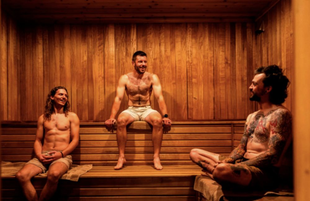 Sauna at Cultivate