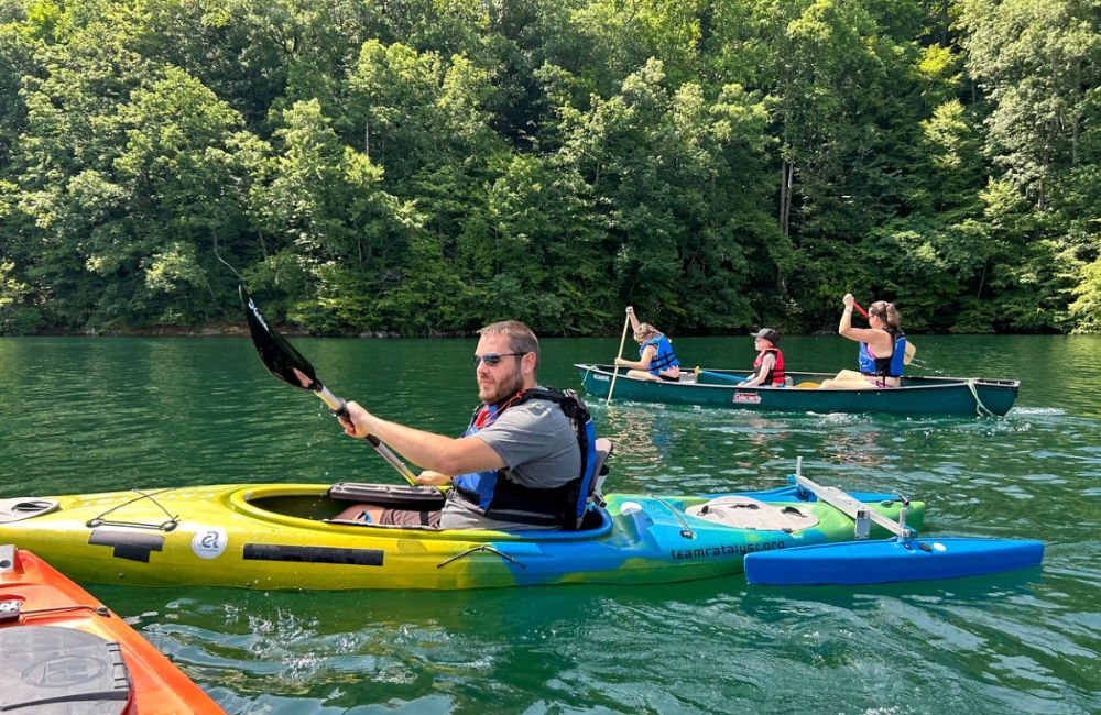 Kayaking in Bryson City NC