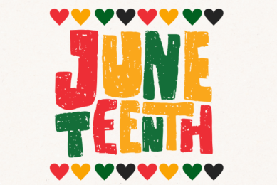 logo for Juneteenth Festival, Lake Junaluska