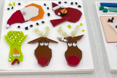 Ornaments at Annual Handcrafted Holiday Market, Tryon