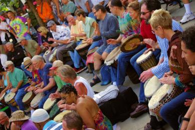 Drumming Circle Asheville