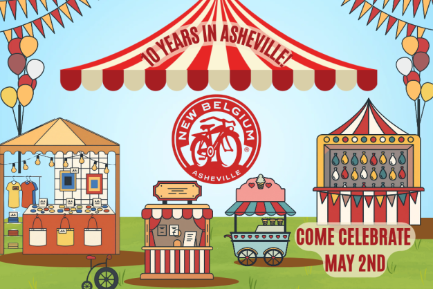 New Belgium Brewing: 10-Year Asheville Anniversary Celebration