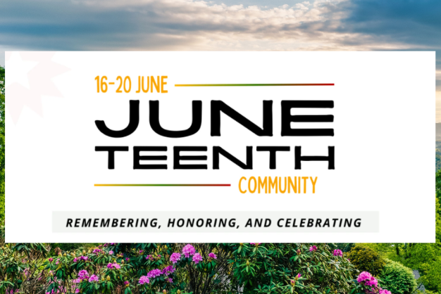 Juneteenth Celebration, Asheville logo for Juneteenth Celebration, Asheville