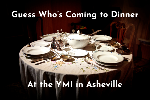 A table set for four people