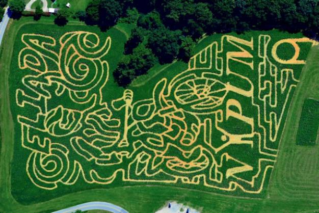 Asheville Eliada Corn Maze Asheville Eliada Corn Maze