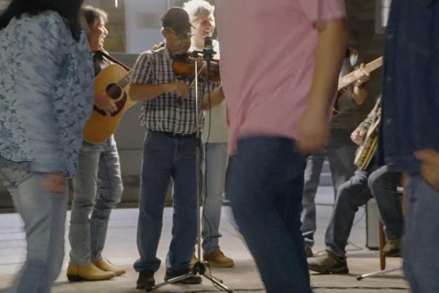 Dancing on the Square, Robbinsville Fiddler at Dancing on the Square, Robbinsville