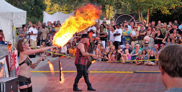 LEAF Downtown Fire Thrower