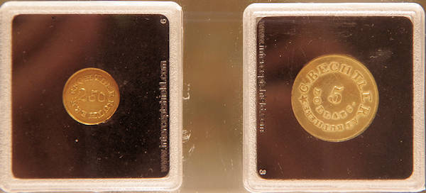Bechtler Gold Coins