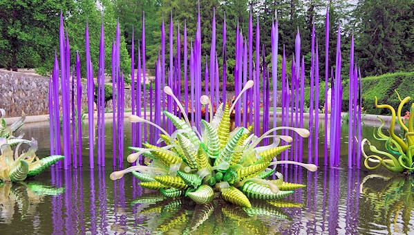 Chihuly Glass Biltmore Gardens