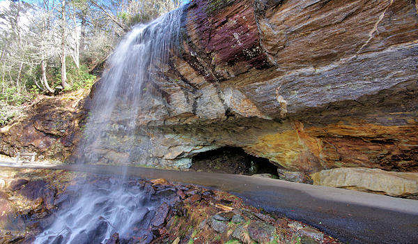 Bridal Veil Falls, Highlands NC