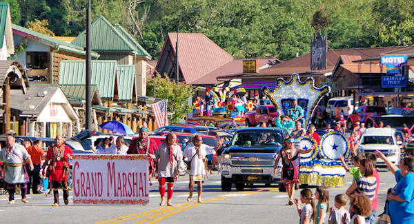 Cherokee Indian Parade