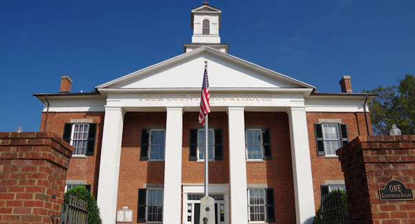 Polk County NC Courthouse