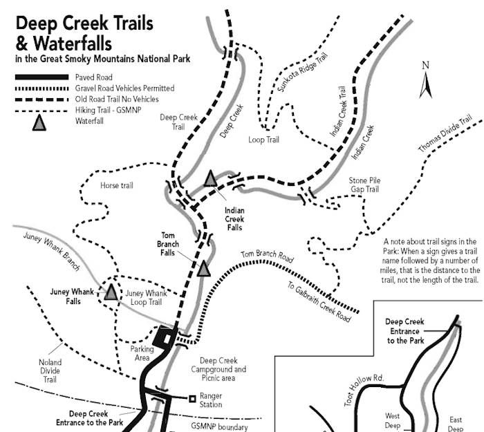 Deep Creek Waterfalls Hike Great Smoky Mountains