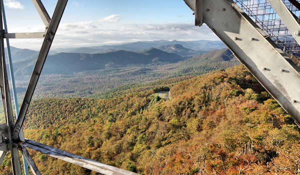 Fryingpan Lookout Tower, NC Parkway