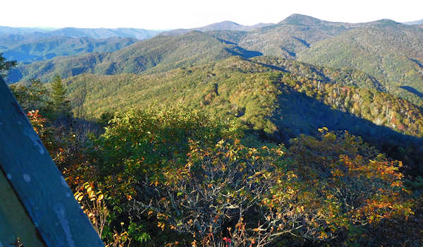 View from Green Knob Tower