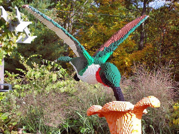 Lego Hummingbird NC Arboretum