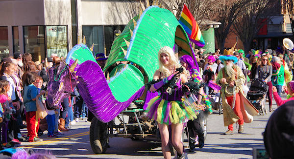 Asheville Mardi Gras Parade