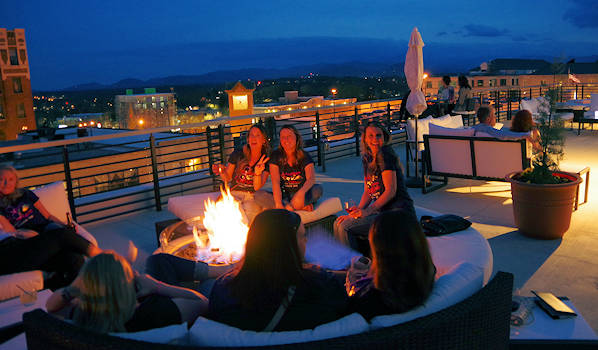 Rooftop bars asheville